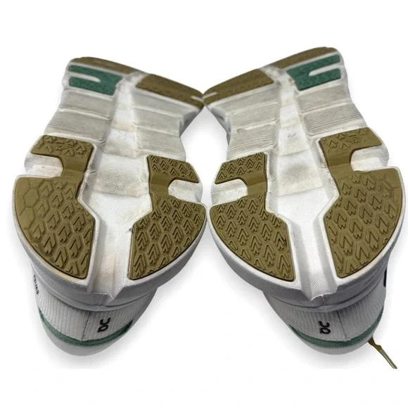 On Cloudrunner 2 Running Shoes Mens 10 White Green Sneakers 3ME10142404 - Picture 11 of 11